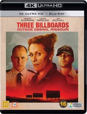 Three Billboards Outside Ebbing Missouri - 4K Ultra HD Blu-Ray